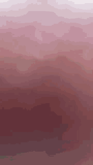 it looks like a painting of a sunset with a pink gradient .