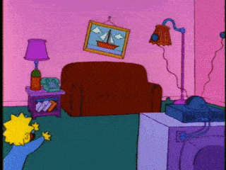 The Simpsons Couch Gag GIF - The Simpsons Couch Gag Cast GIFs