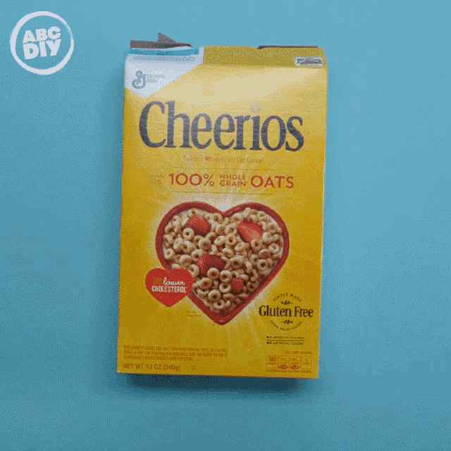 Cheerios Used Cereal Boxes GIF - Cheerios Used Cereal Boxes Cereal Box GIFs