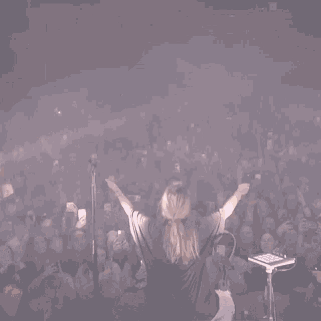 Holding Mic Up Chelsea Cutler GIF - Holding Mic Up Chelsea Cutler Nj GIFs
