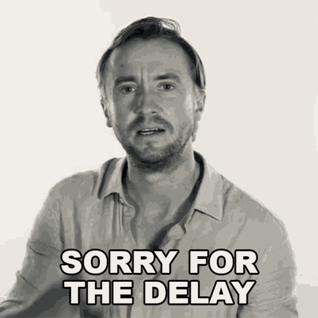 Sorry For The Delay Tom Felton GIF - Sorry For The Delay Tom Felton Cameo GIFs