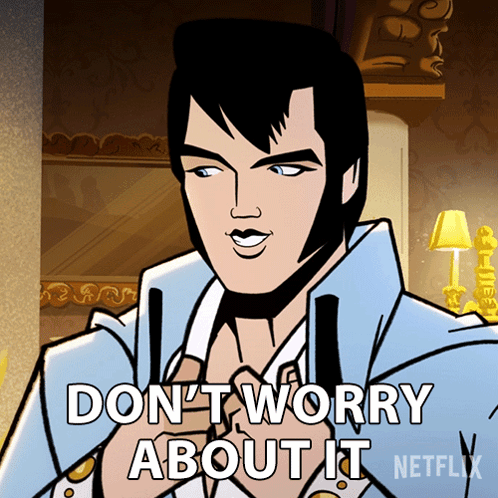 Dont Worry About It Agent Elvis Presley GIF - Dont Worry About It Agent Elvis Presley Matthew Mcconaughey GIFs