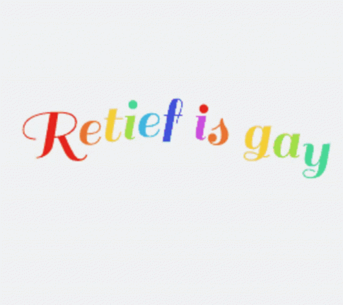 Retief Is Gay Rainbow GIF - Retief Is Gay Rainbow Lgbt GIFs