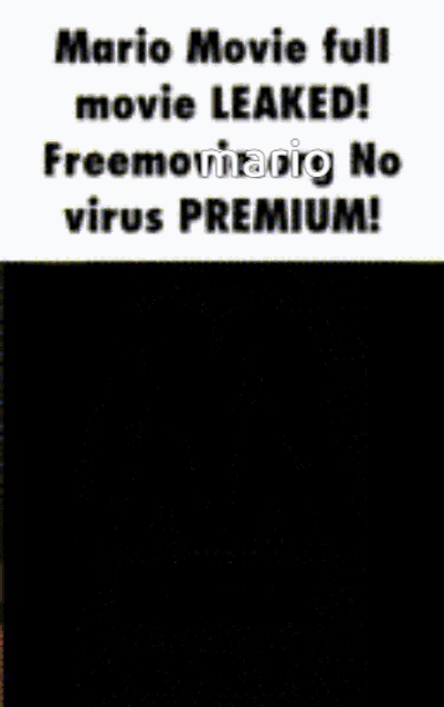 a mario movie full movie leaked free mario no virus premium