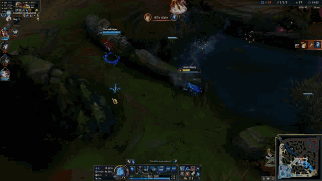 a screenshot of a video game shows a few players and a few messages
