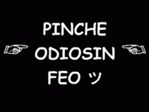 Piodfe Pinchodio GIF - Piodfe Pinchodio Odiosin Feo GIFs