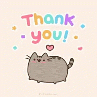 Pusheen Cat GIF - Pusheen Cat Thank You GIFs