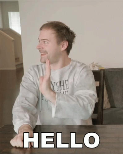 Hello Jared Dines GIF - Hello Jared Dines Jared Dines Vlog GIFs