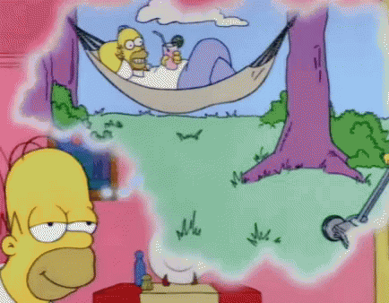 Simpsons Hammock GIF - Simpsons Hammock Homer GIFs