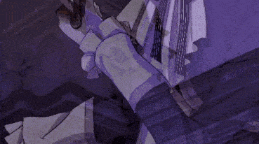 a pixelated drawing of a person holding a knife