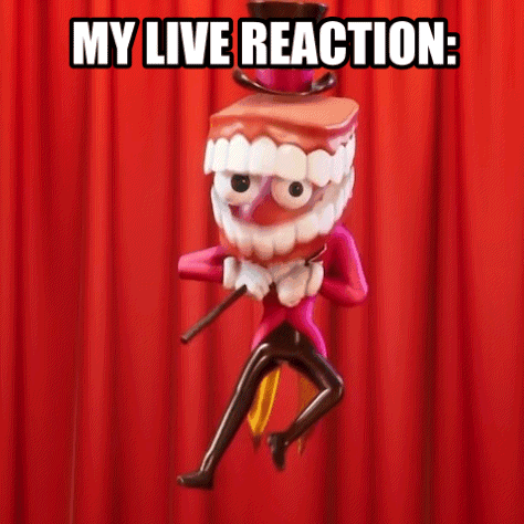 My Live Reaction The Amazing Digital Circus GIF - My Live Reaction The Amazing Digital Circus Caine GIFs