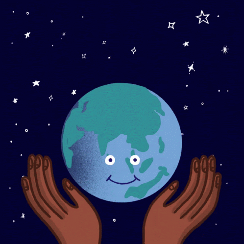 Happy Earth Day Hands Holding Earth GIF - Happy Earth Day Earth Day Happy Earth GIFs
