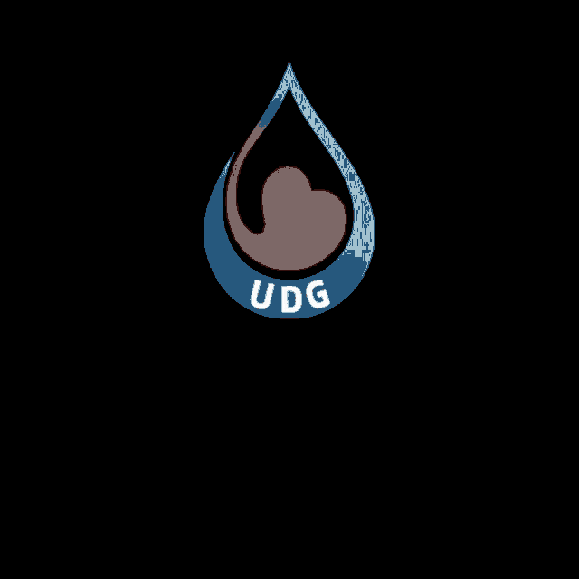 a logo for udg damla gonullusu is shown