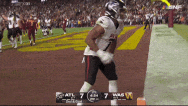 a football game between the atl and the was