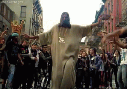 يسوع GIF - Jesus Dancing Christian GIFs