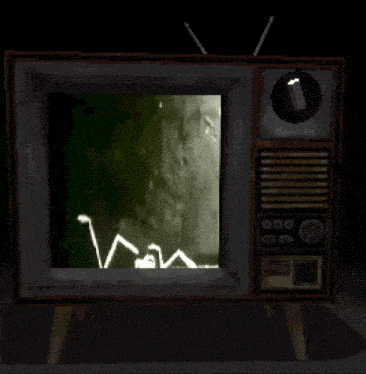 an old fashioned television with the number 0 on the top