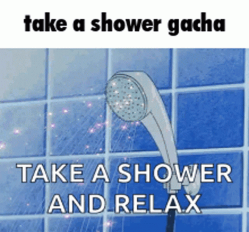 Shower Take A Shower Gacha GIF - Shower Take A Shower Gacha Take A Shower GIFs