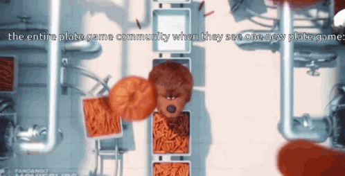 the entire plate game community when they see one new plate game ..