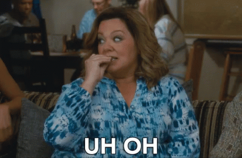 Uh Oh Melissa Mccarthy GIF - Uh Oh Melissa Mccarthy Life Of The Party GIFs