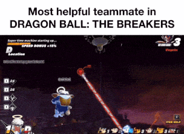 Dragon Ball The Breakers Most GIF - Dragon Ball The Breakers Most Helpful GIFs