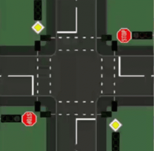 Stop Traffic Lights GIF - Stop Traffic Lights Road GIFs