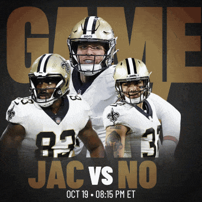 an advertisement for a game between the new orleans saints and the san francisco 49ers