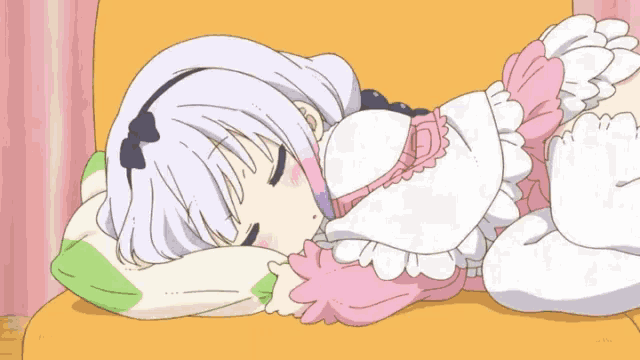 Anime Sleeping GIF