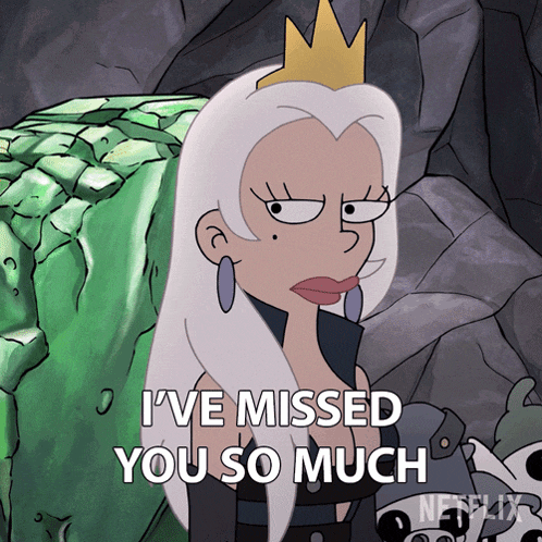 I'Ve Missed You So Much Queen Dagmar GIF