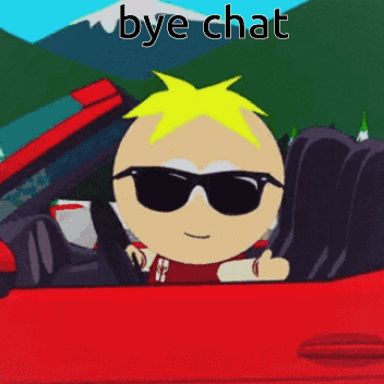 Bye Chat Butters GIF - Bye Chat Butters South Park GIFs