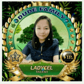 a ladycel talent badge with a picture of a woman
