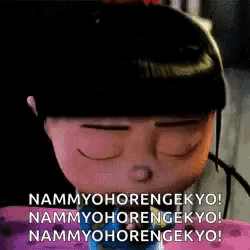 a girl from despicable me is sitting on a couch with her eyes closed and holding a cell phone .