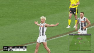 two soccer players on a field with kfc on their shirts