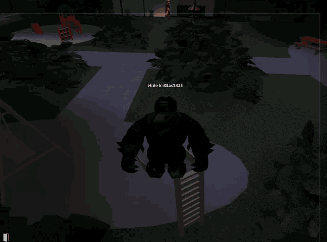 a screenshot of a video game with the name hide kiglas1321 on the bottom