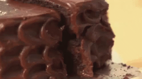 Eu Quero Bolo De Brigadeiro GIF - Cake Slice Dessert GIFs