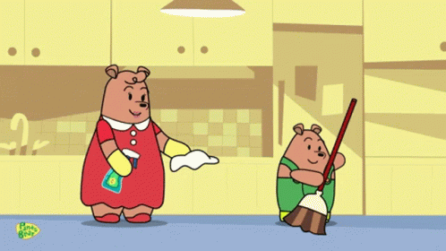 Cleaning House GIF - Cleaning House Cute GIFs
