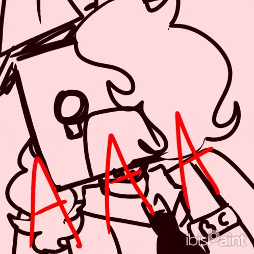 a drawing of a person with the word aaa written in red lines