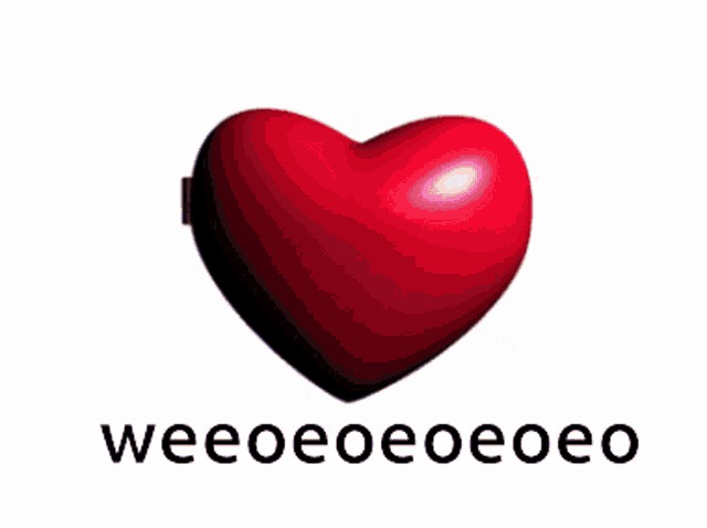 two hearts with anime characters on them and the words weeoeoeoeoeo