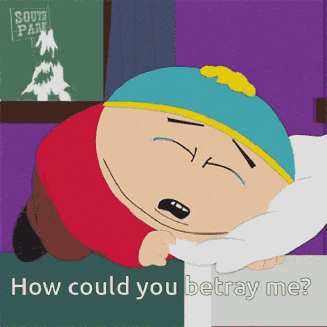 Eric Cartman Crying GIF - Eric Cartman Crying You Betrayed Me GIFs