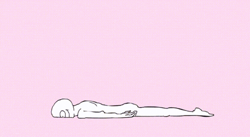 a drawing of a monster making a heart shape