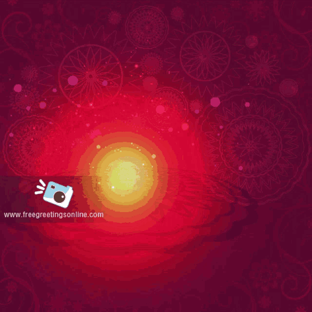 a shubh diwali greeting card with fireworks on a purple background