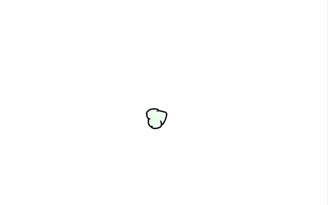 a cartoon drawing of a cloud with a smile on its face .