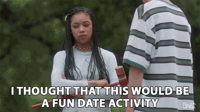 I Thought That This Would Be A Fun Date Activity Disappointed GIF - I Thought That This Would Be A Fun Date Activity Disappointed Uncomfortable GIFs