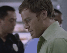 Not Suspicious In The Slightest. GIF - Michael C Hall Dexter Hey GIFs