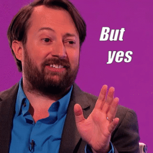 David Mitchell Yes Yes Yes GIF