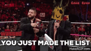 Zsped You Made The List GIF - Zsped You Made The List GIFs