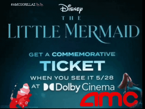 Amcgorillaz Little Mermaid Under Sea Amc GIF - Amcgorillaz Little Mermaid Under Sea Amc GIFs
