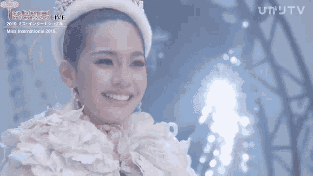 Miss International Pageant Sireethorn Leearamwat GIF - Miss International Pageant Sireethorn Leearamwat Beauty Queen GIFs