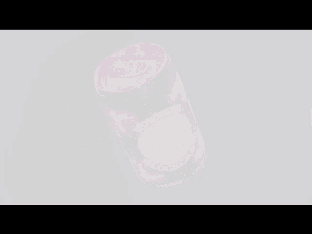 a can of winner flavors sits in front of a black background