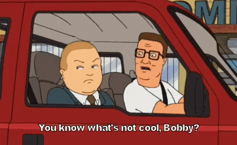 Hell Not Cool Bobby GIF - Hell Not Cool Bobby Hank Hill GIFs