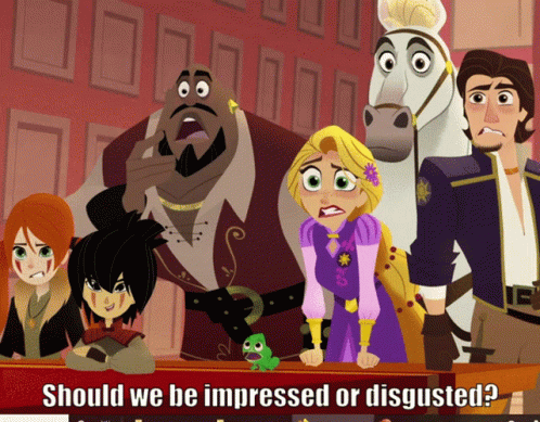Tangled The Series Disney GIF - Tangled The Series Disney Impressed Or Disgusted GIFs